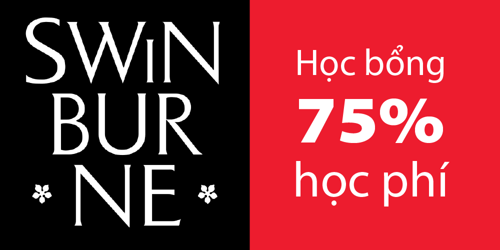 [Úc] Học bổng 75% học phí từ Swinburne University