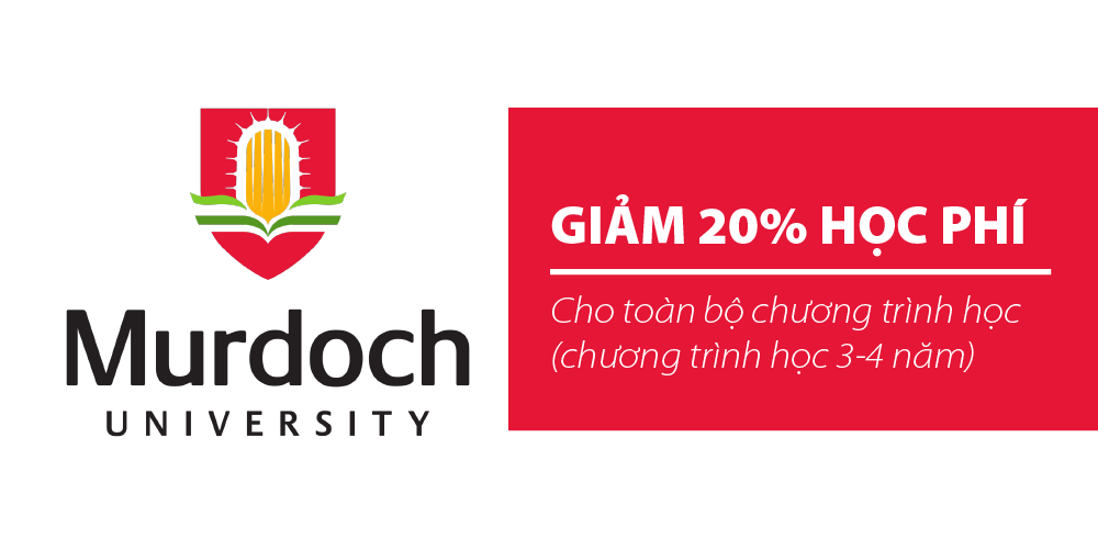 [Úc] Học bổng 20% trường Murdoch University