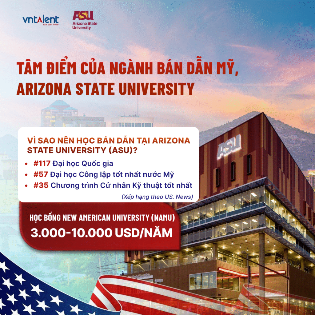 Tâm điểm ngành bán dẫn tại Mỹ, Arizona State University (ASU)